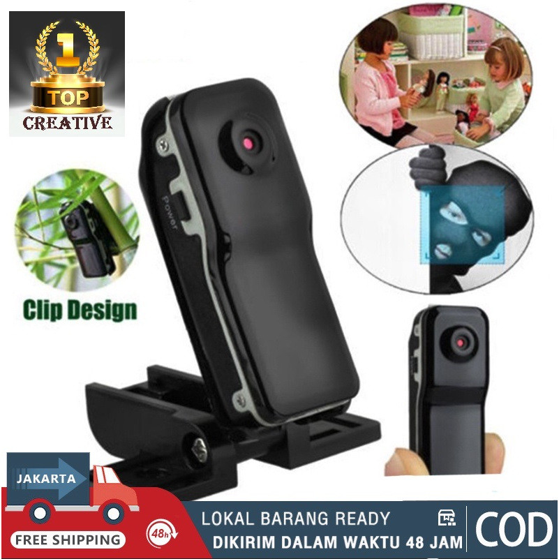 Camera HDVR mini MD80  Mini kamera smart Kamera Pengintai Digital Spy Kamera Video Foto Voice Record