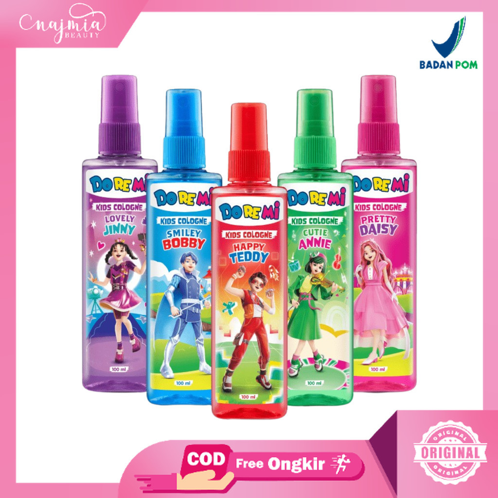 Najmia 3 (Beli 2 lbh murah)  Doremi Kids Cologne Series 100ml I Parfum