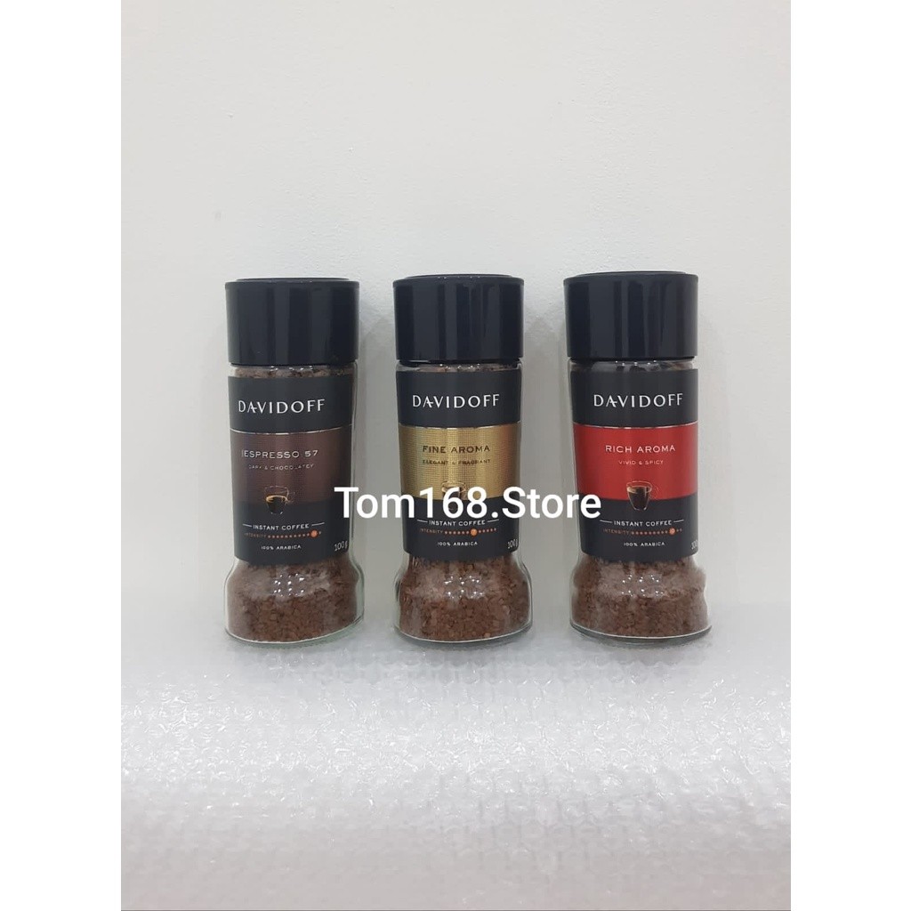 

KOPI DAVIDOFF DAVIDOFF COFFEE 100 GRAM RICH/FINE/ESPRESSO