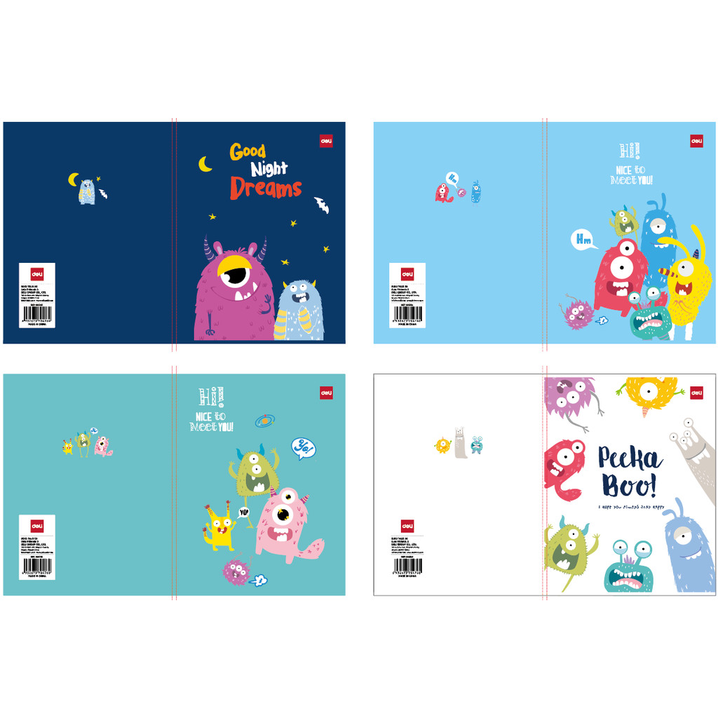 

Deli | Buku Tulis 38 lembar | ukuran A5 | CNA538