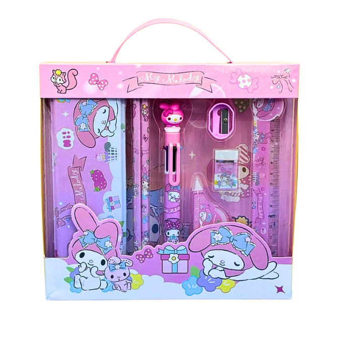 

DoaIbu Set Alat Tulis Anak 8 in 1 Motif Sanrio Stationary Set Perlengkapan Sekolah Lucu Suvenir Kado
