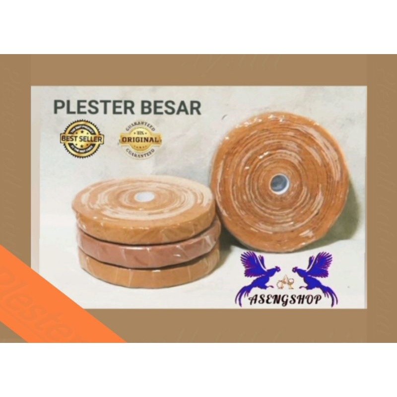 AUPSHOP Plester / Pelester Roll Besar ( Diameter 15 Cm ) Import Thailand