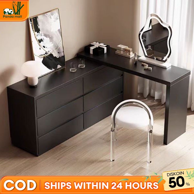 Meja Rias Dapat Rentangkan Meja Rias Meja Kamar Lemari Laci Bedside Table Lemari Kecil Minimalis