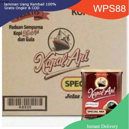 

KAPAL API MIX 1 DUS ISI 120 PCS / KOPI + GULA