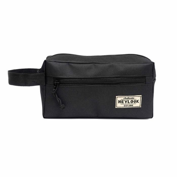 

[New Arrival] Tempat Pensil Anak Dewasa Tepak Pensil Murah Pencil Case Tempat ATK - Hitam