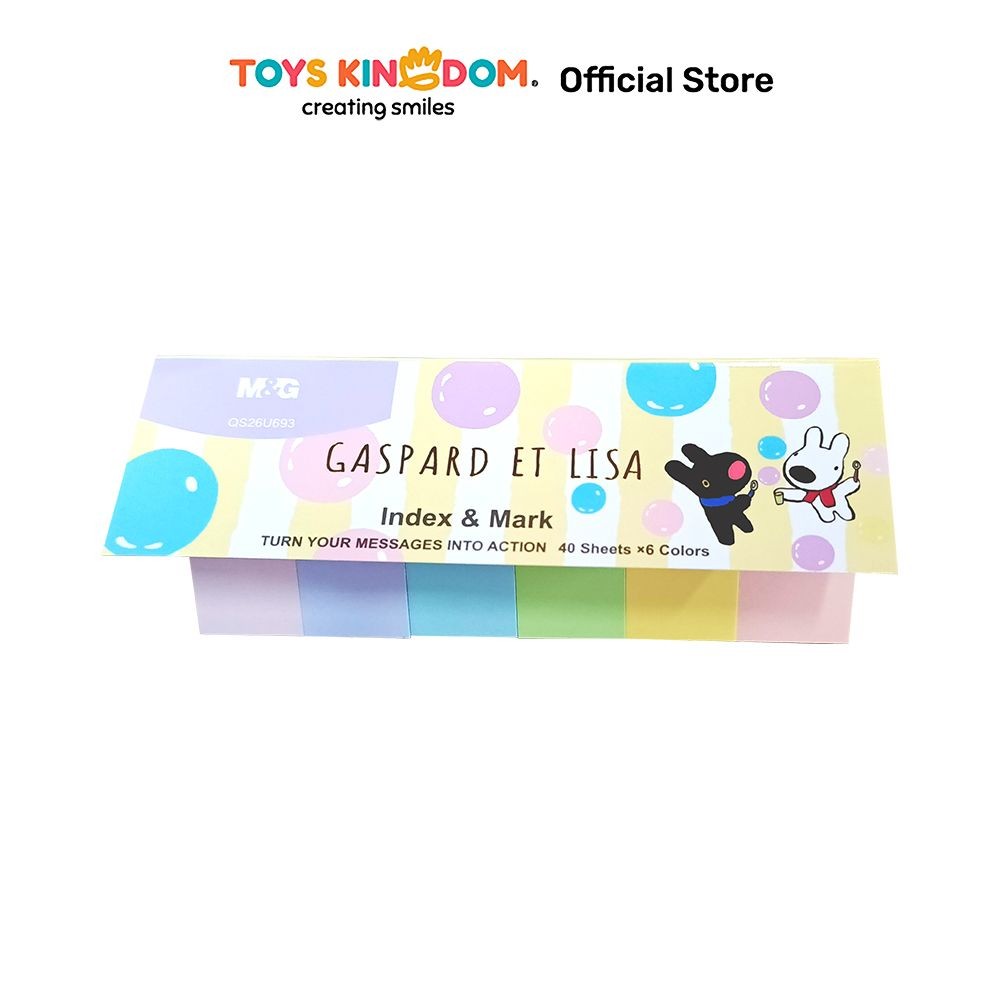 

Toys Kingdom M&G Sticky Notes Flags Random Memo Tempel Catatan Pengingat Perlengkapan Tulis Notepad Paper Sticky Reminder Notes