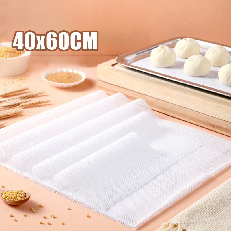 40*60cm Tatakan Kukusan Bahan Silikon Alas Kukusan Silikon Anti Lengket Alas Kukusan Kue Basah
