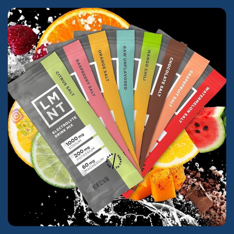 

LMNT Electrolytes Drink Semua Rasa Zero Sugar Hydration Sports Mix All Flavor
