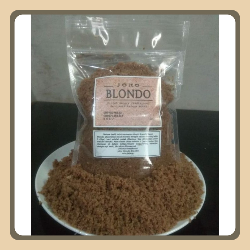 

Blondo Kelapa Kemasan Berat 1 Kg