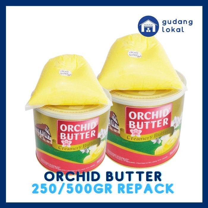 

NEW BUTTER ORCHID SALTED REPACK 250GR 500GR PREMIUM