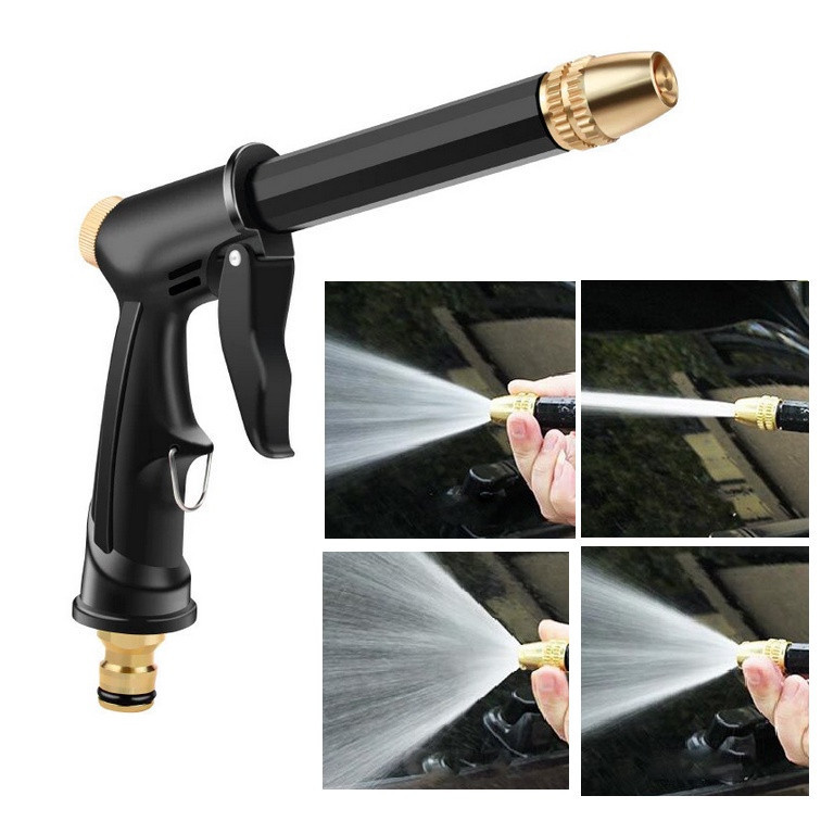 Semprotan Air Jet High Pressure Adjustable Nozzle Cuci Mobil Motor Tanaman - Water Gun Spray Gun Mul