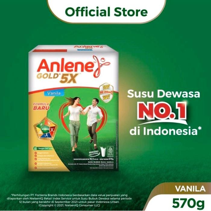 

[[Promo]] ANLENE GOLD 5X VANILA 570gram/dulu 600 gram/600gr/620 GRAM/620GR/VANILLA/COKELAT/PLAIN/PLUS/COKLAT/ORIGINAL - VANILA