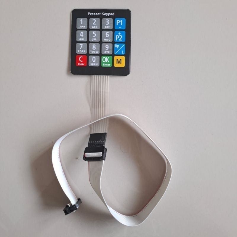 Keypad Pom Mini Digital Keypad CPU Pertamini Kabel Sambungan Keypad