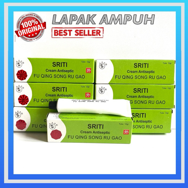 PROMO SALEP SRITI PAKET 5 PCS CREAM SRITI / SALEP SRITI ORIGINAL ASLI BPOM