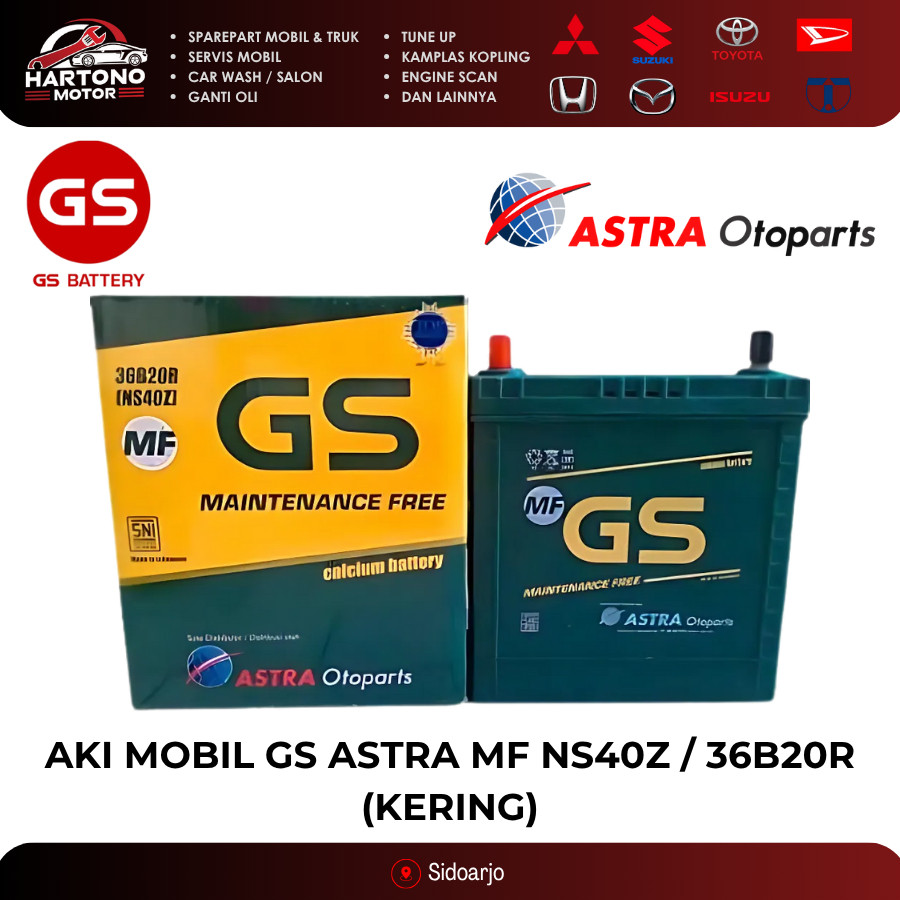 AKI MOBIL GS ASTRA MF NS40Z / 36B20R (KERING)