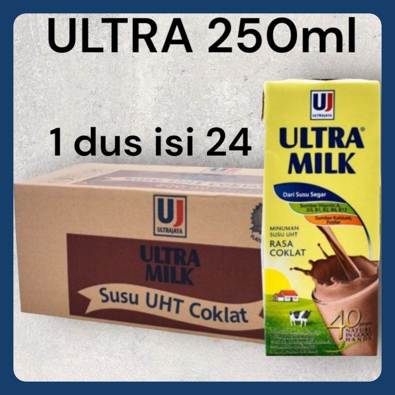 

susu ultra 250ml DUS