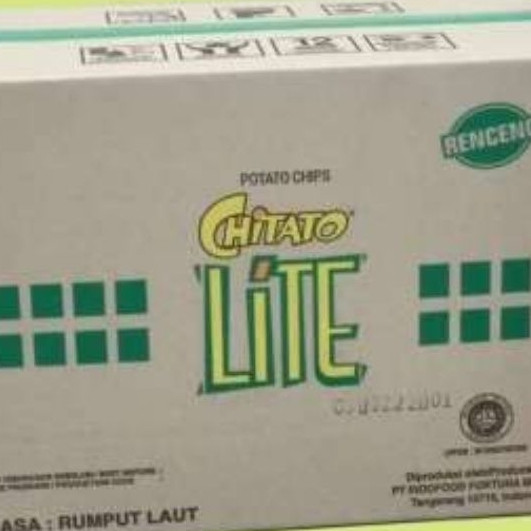 

Chitato Lite Dus Isi 6 Renceng 60 Pcs Rasa Rumput Laut