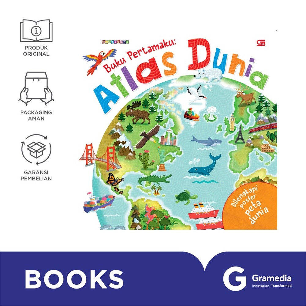 

Buku Pertamaku: Atlas Dunia
