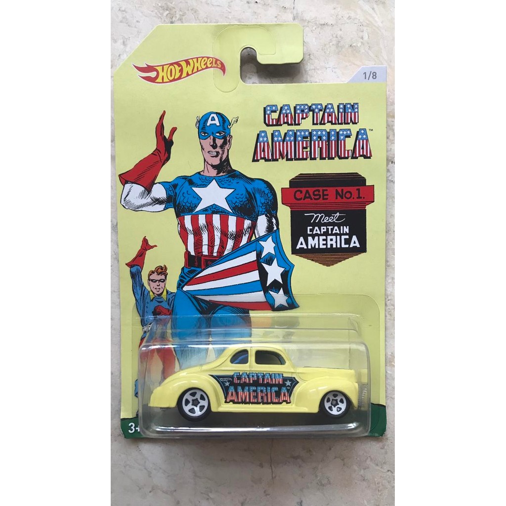 XCMH Hot Wheels Captain America - 40 Ford Coupe