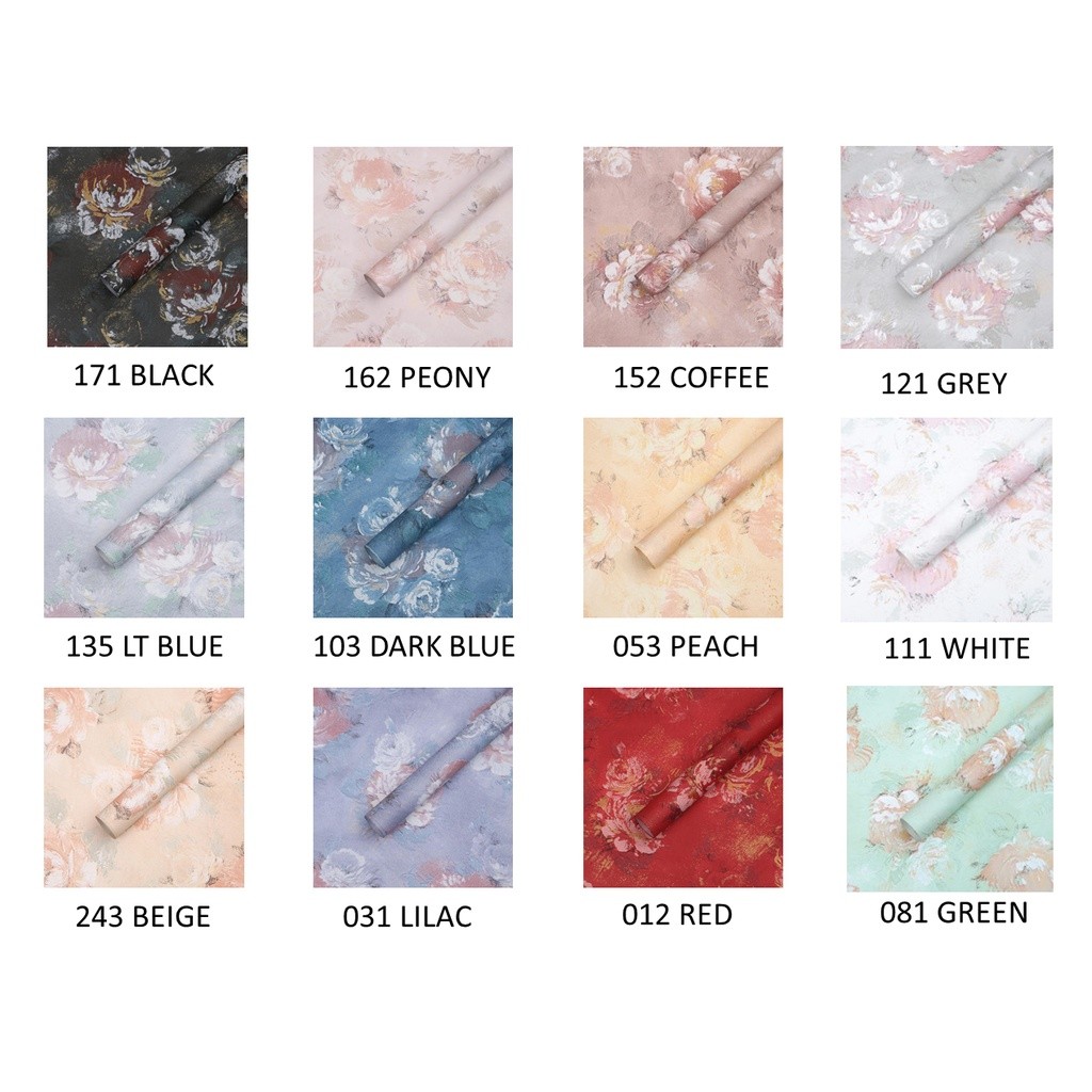 

COLOR FLOWER CRAFT PAPER ECER LEMBARAN KERTAS BUKET BUNGA WRAPPING PAPER