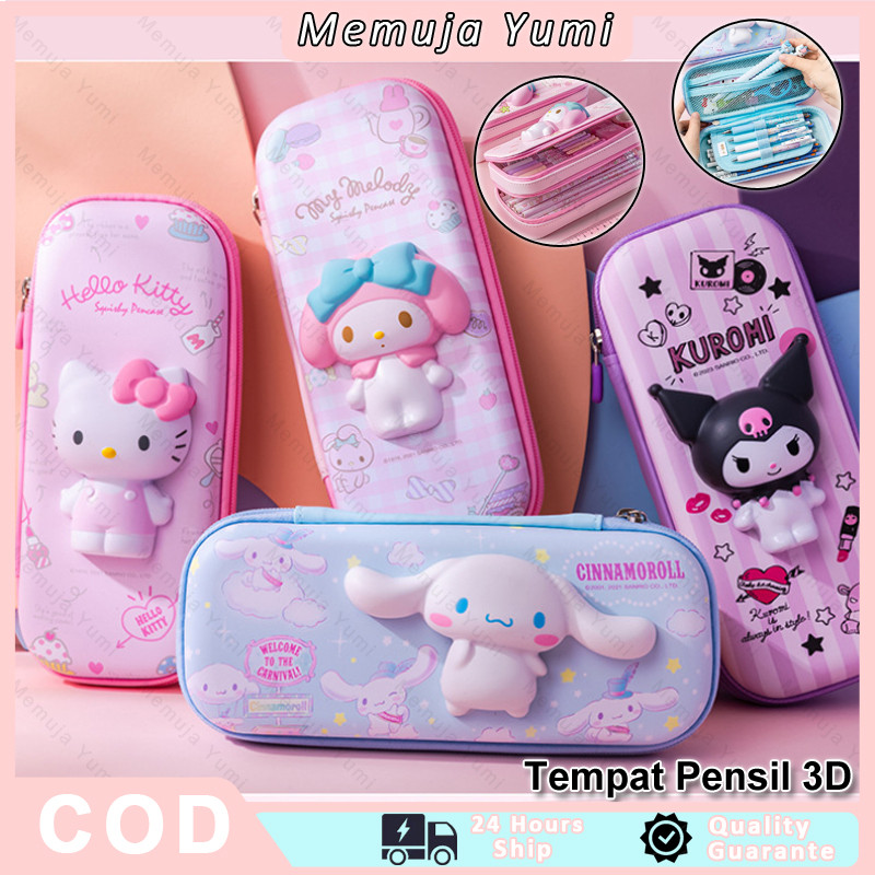 

Tempat Pensil 3D / Kotak Alat Tulis Siswa Sekolah Dasar Baru / Kotak Pensil Lapis Ganda Berkapasitas Besar / Kotak Alat Tulis Siswa Multifungsi / Tas Pensil Anak-anak