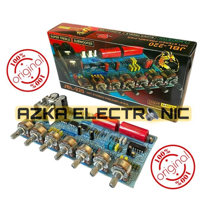 Kit Tone Control JBL220 Stereo Plus Subwoofer 2.0 2.1 Channel - Not Specified