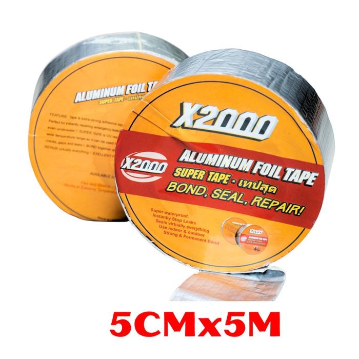 

[5cmx5m] Super tape X2000 anti bocor air, Lakban X2000 super kuat - 5cm [terlaris]