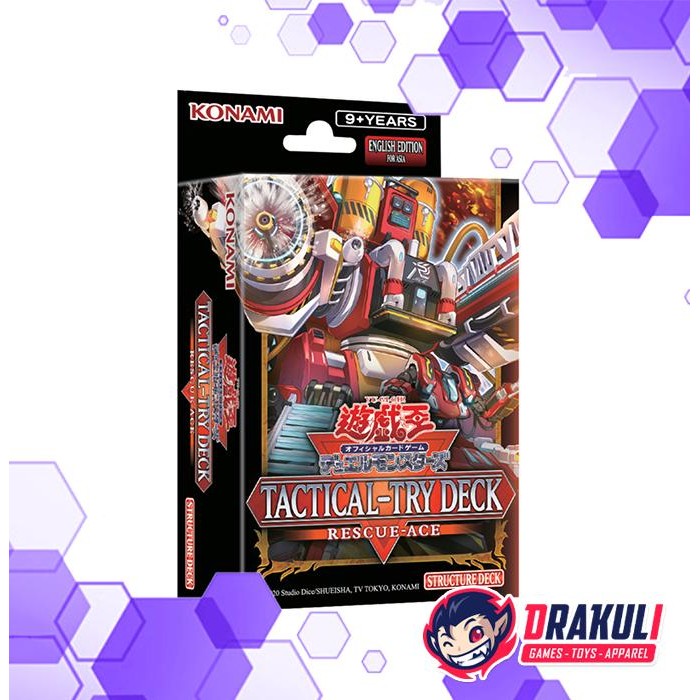 Yu-Gi-Oh / YuGiOh Card Game Structure Deck - Tactical Try Deck - Rescue ACE (English)