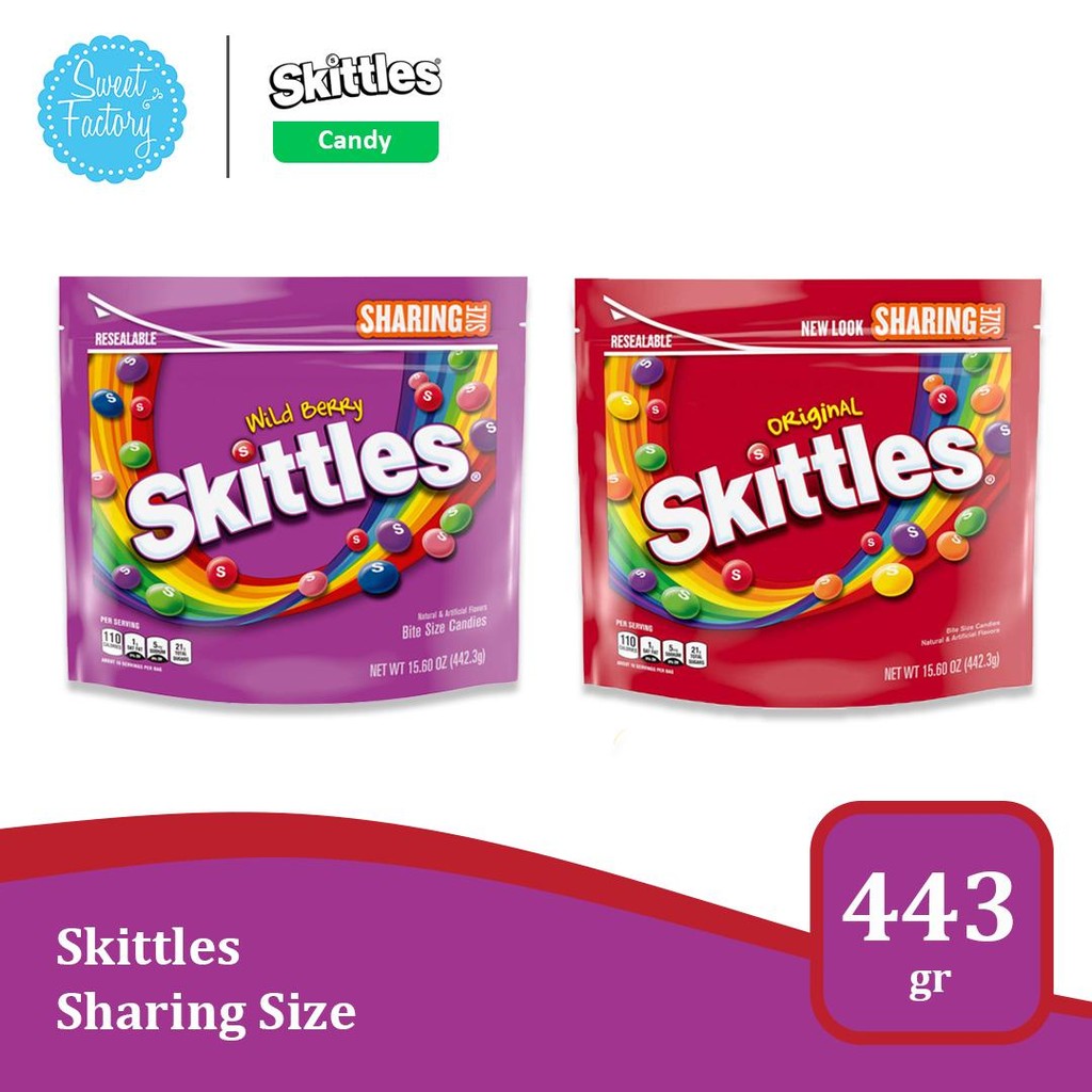 

Skittles Sharing Size - Permen Rasa Buah Praktis 443 gr