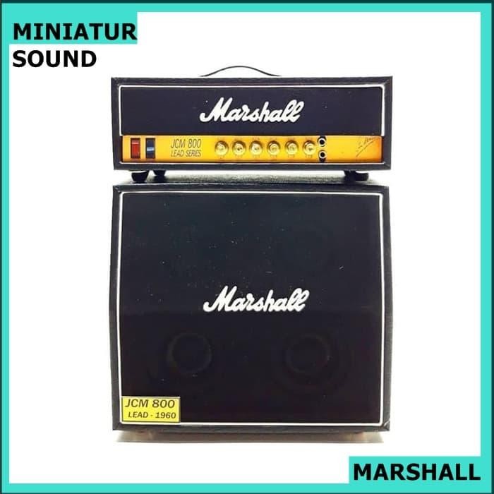 Miniatur sound amplifier marshall 2 stack Miniatur amplifier marshall