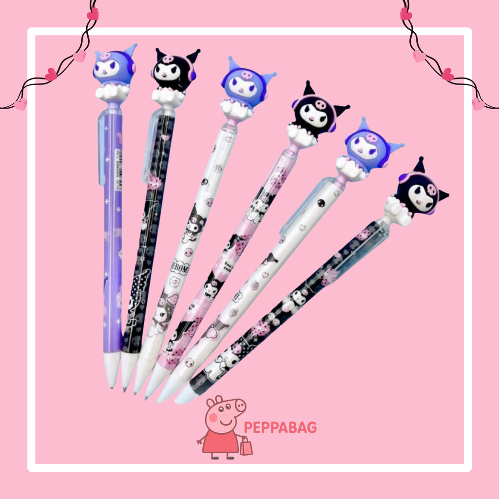 

Pensil Mekanik 0.5mm Motif Sanrio Kuromi Labubu Space Travel - ES0539