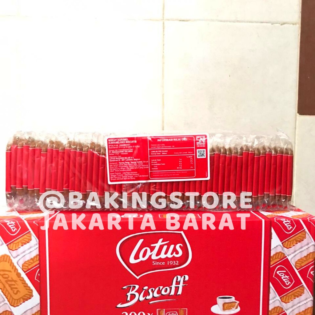 

Biscuit Lotus Biscoff 50 pcs | Biskuit Kopi TERMURAH