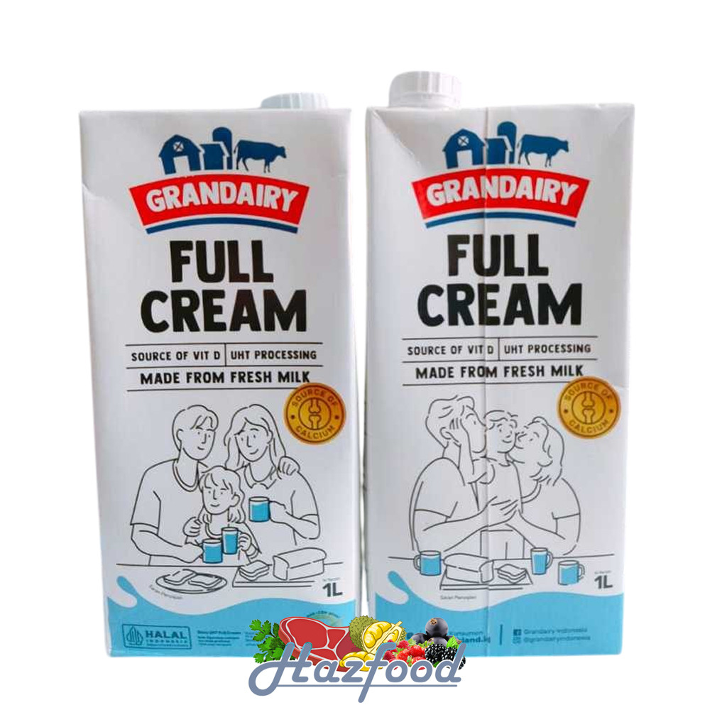 

Grandairy UHT Fresh Milk Full Cream 1 Liter