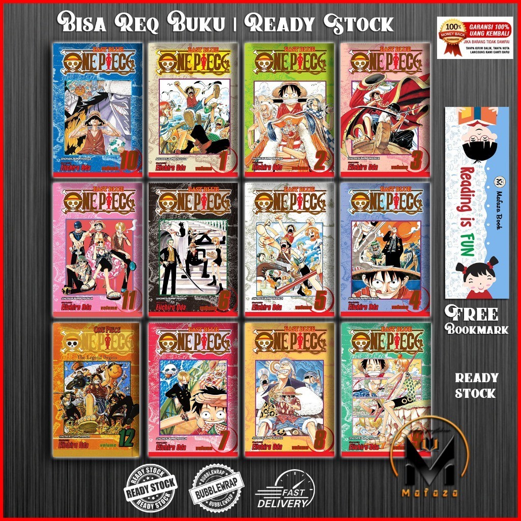 (Manga) One Piece Vol. 51-100 by Eiichiro Oda (English)