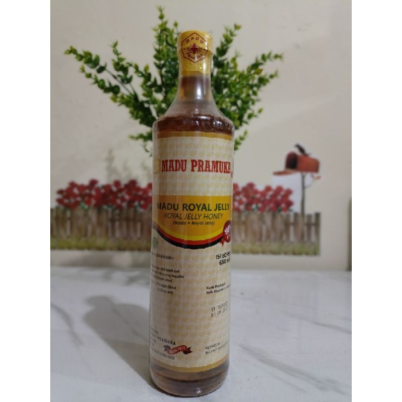 

[PECAH DIGANTI] Madu Pramuka Royal Jelly 650ml / Madu Royal Jelly / Madu Pramuka