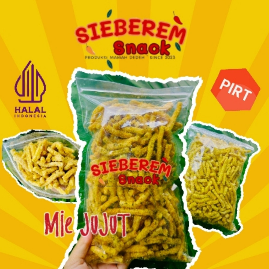 

160 gr Mie Jujut atau Mie Jadul | (kecil) dan tidak keras Sieberem Snack Cemilan Khas Asal Kota Tasikmalaya Since 2023 masterplanfrmn