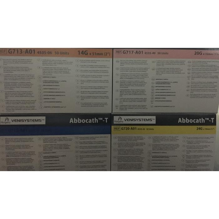 Abbocath No. 14;16;18;20;22;24 - 22