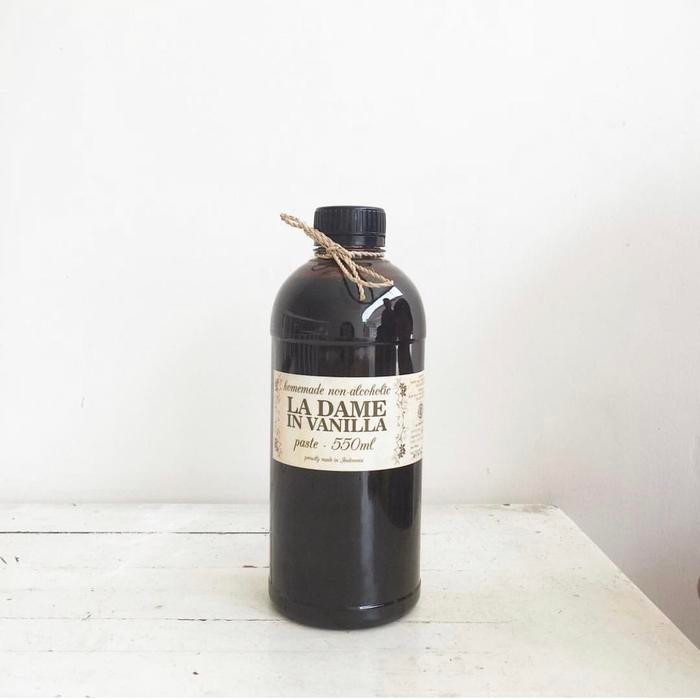 

La Dame in Vanilla Paste 550ml - Pasta Vanila Halal MUI