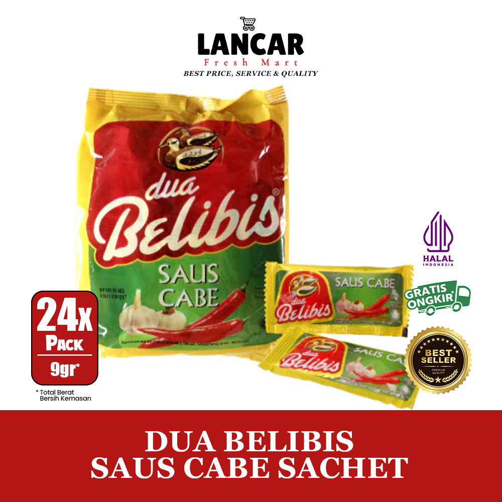 

DUA BELIBIS SAUS CABE SACHET
