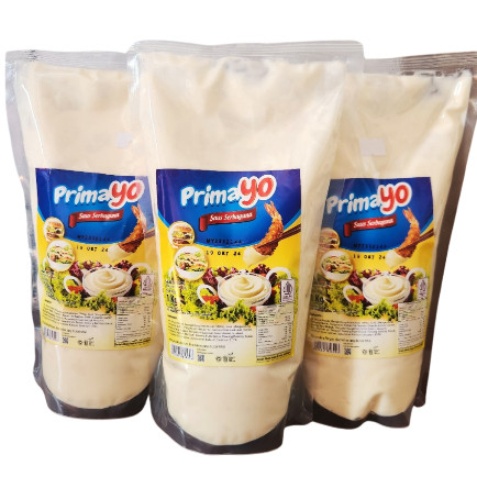 

Primayo Saus Mayonais 1KG Mayonnaise Sauce