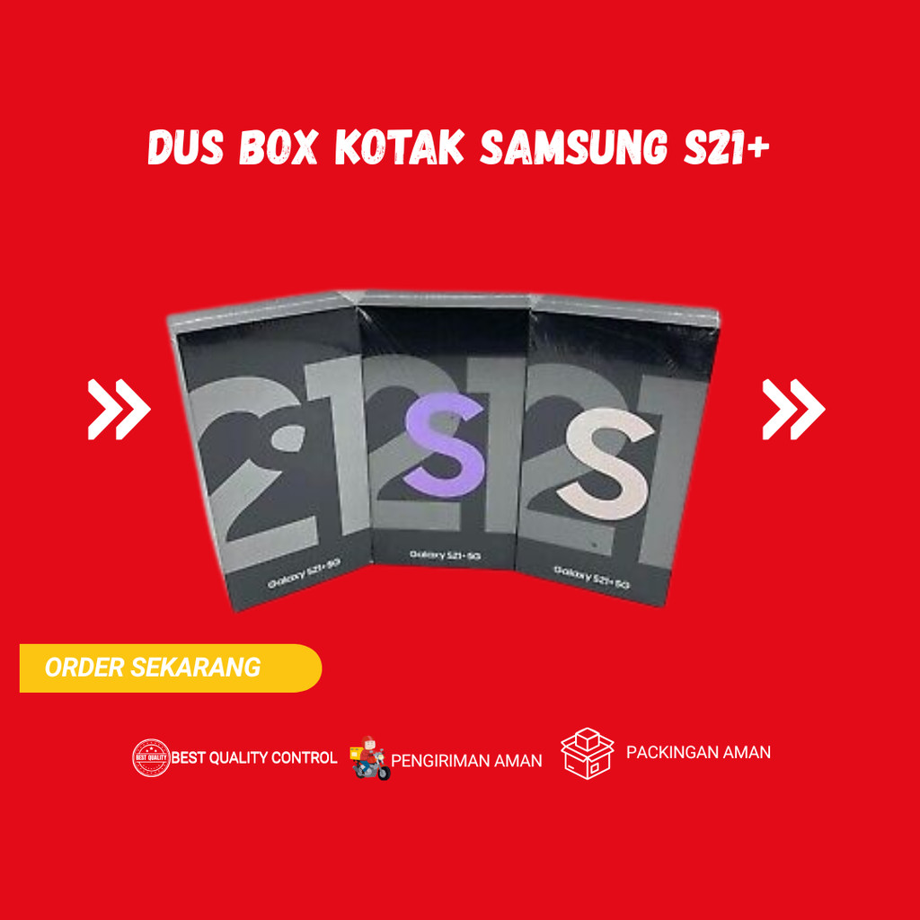 

Dus Box Kotak Samsung S21+ FULLSET/BOX ONLY