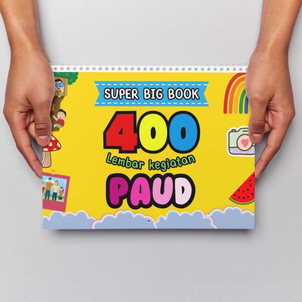 

Super Big Book Buku Aktivitas Super BigBook 365+ Halaman Buku Belajar Anak PAUD 4 5 6 7 Tahun