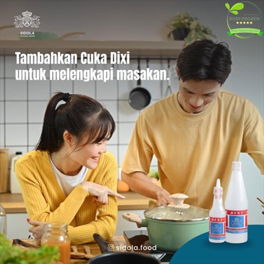 

CUKA MAKAN / SUKA DAPUR / WHITE VINEGAR / CUKA 100 ML - DIXI