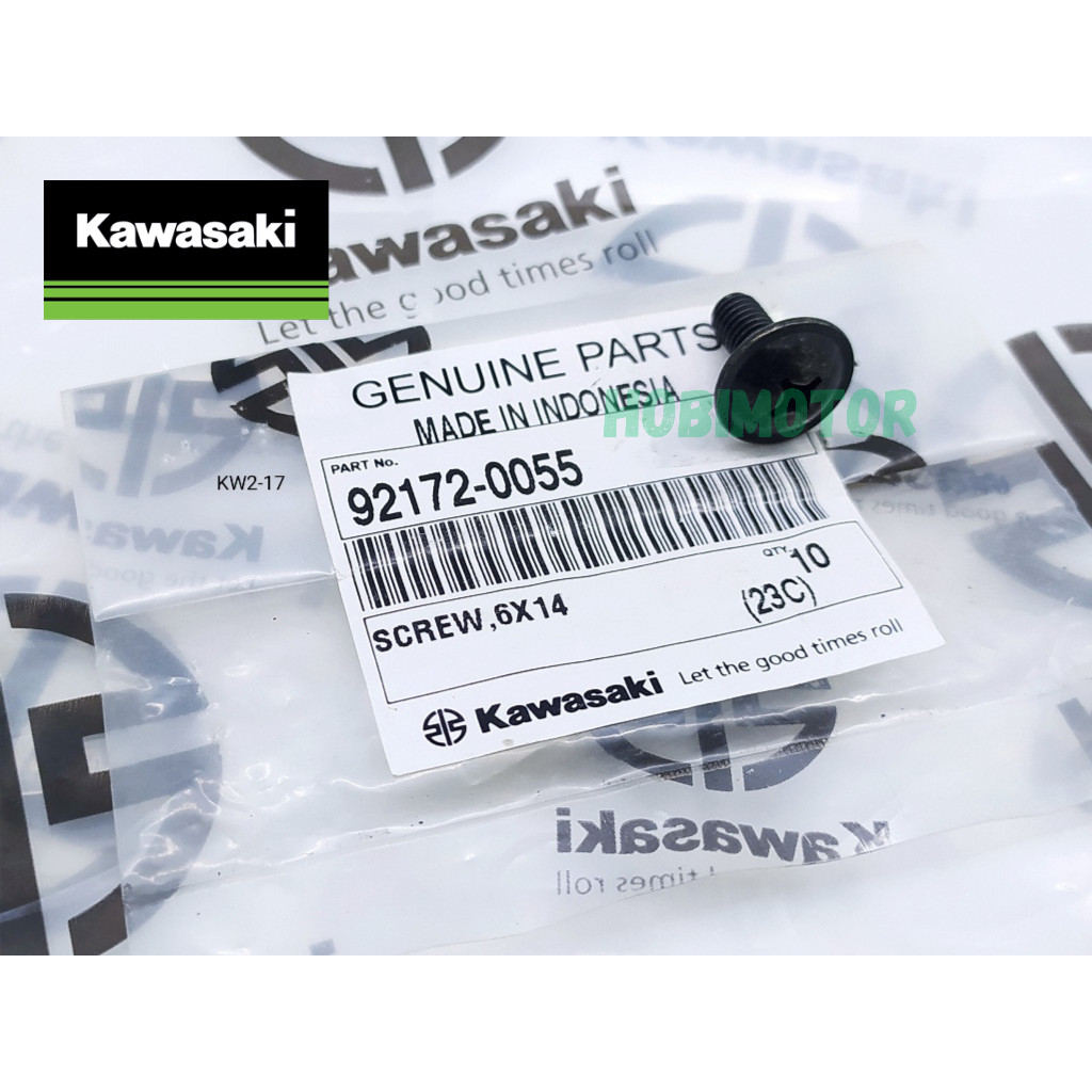 Baut Body Besar Ninja R RR SS 150 Original Kawasaki 92172-0055