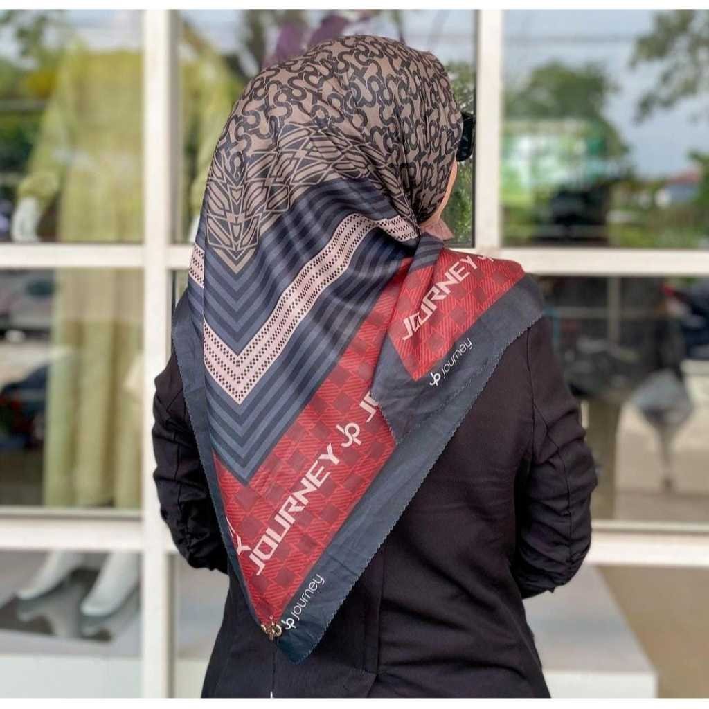 Hijab Voal Journey KW Motif Martha Meyta Lisa Mona Series JP KW Terbaru