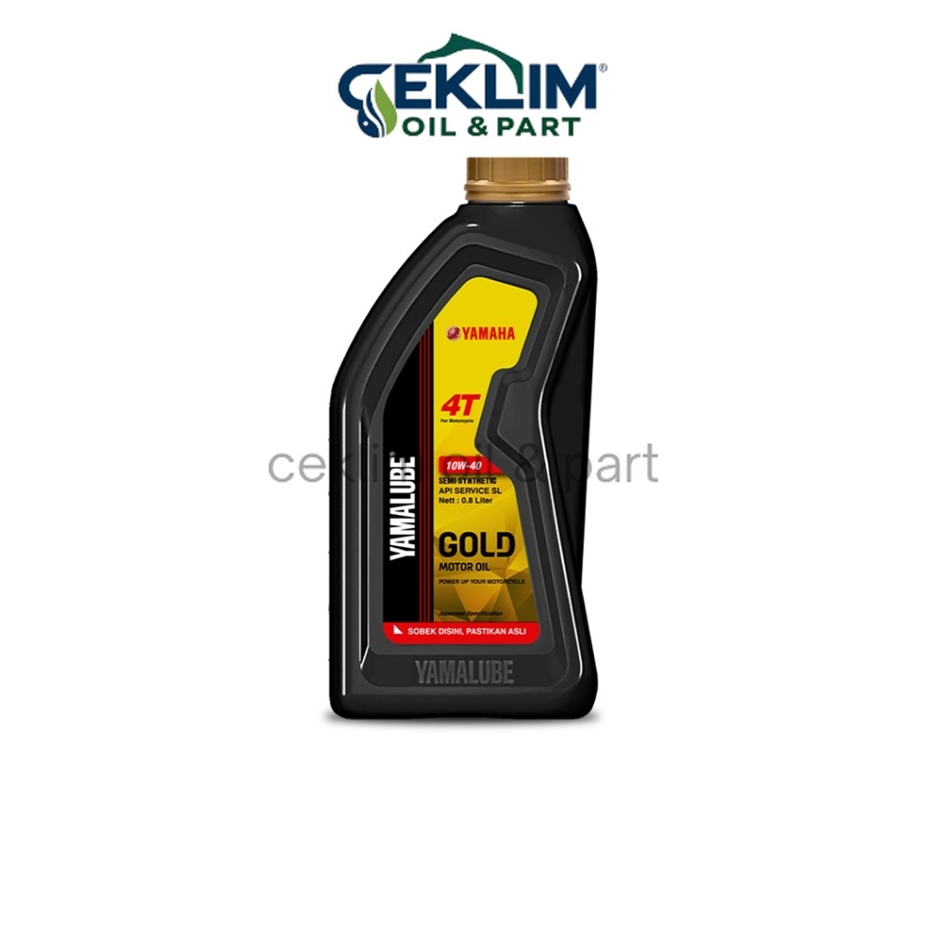 Yamaha Yamalube Engine Oil Gold