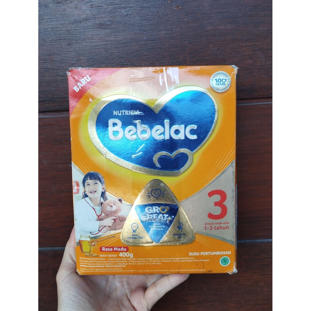 

Bebelac 3 Madu 400 gram susu pertumbuhan