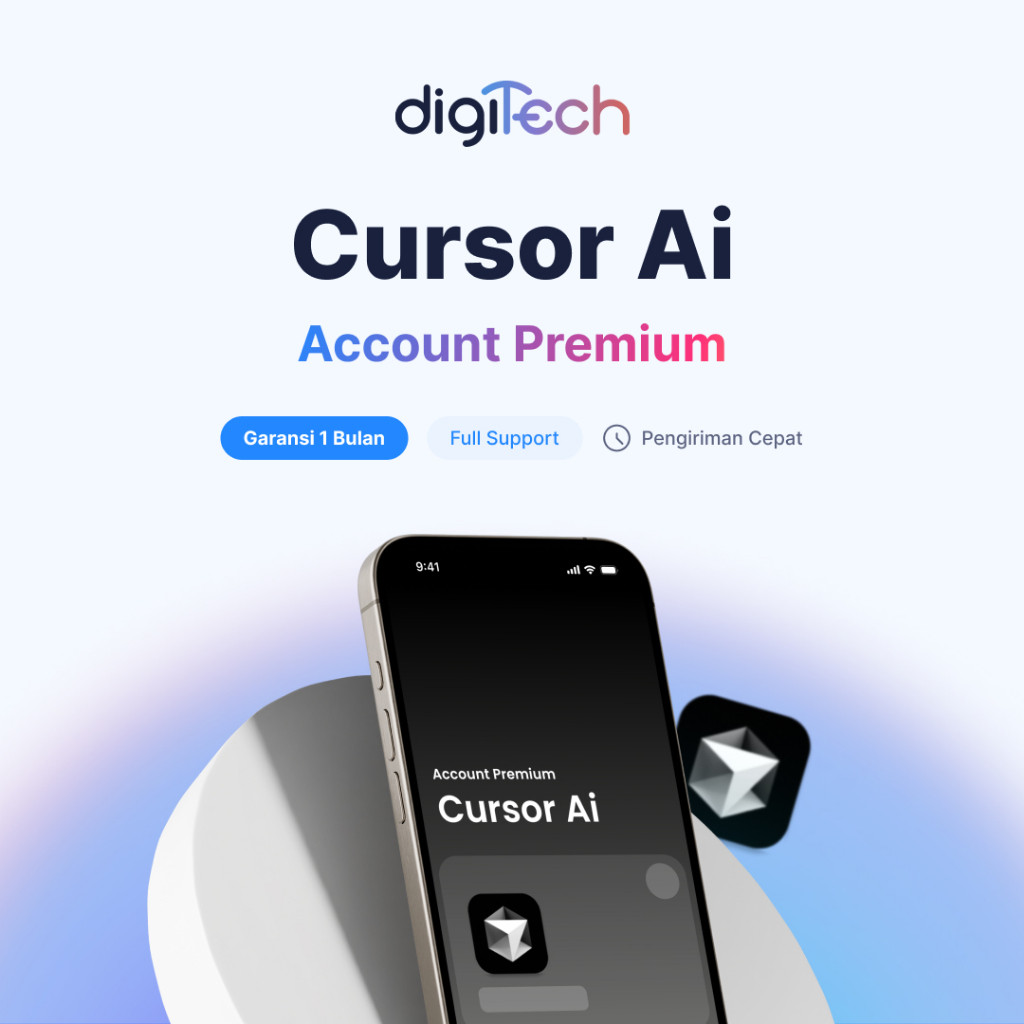Cursor AI Pro Private 1 Bulan | Bergaransi & Pengiriman Cepat
