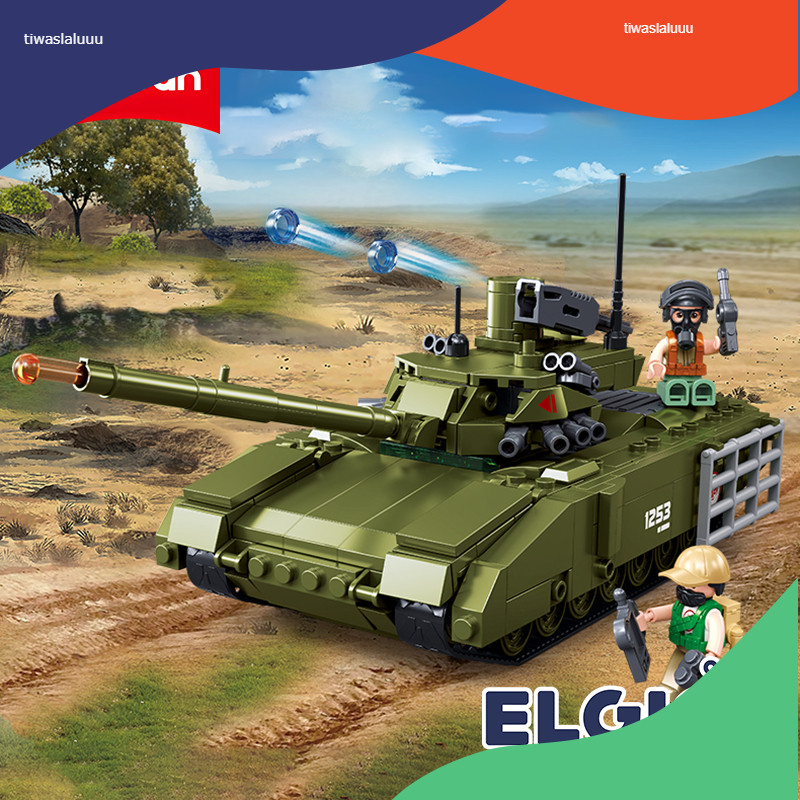 Bricks Tank T14S The Armata Tank B1253