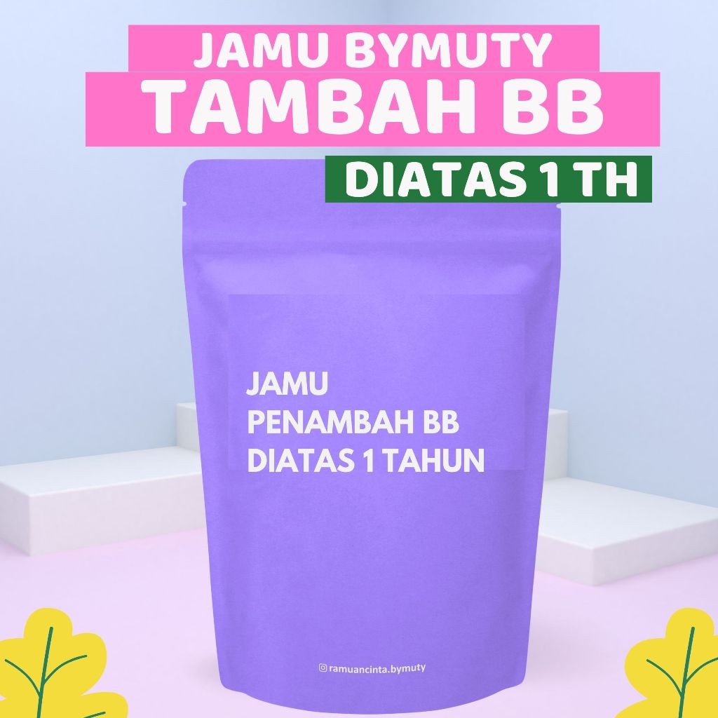 

(PO 1-2hari) JAMU Penambah BB ANAK dan DEWASA - TANPA MADU [OFFICIAL]